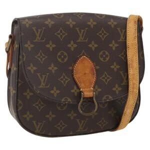 LOUIS VUITTON Monogram Saint Cloud GM Shoulder Bag M51242 LV Auth am10300